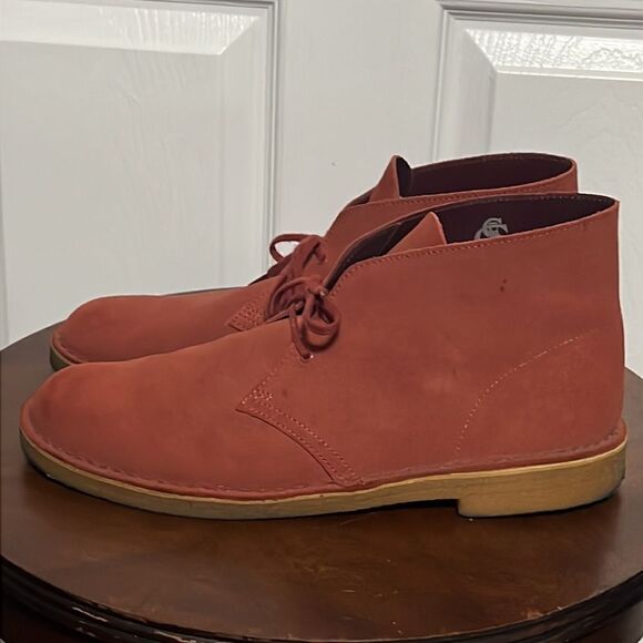 ??Clarks Originals Ginger Leather Suede Boots - Charles Stead English Tannery‎ main image 6
